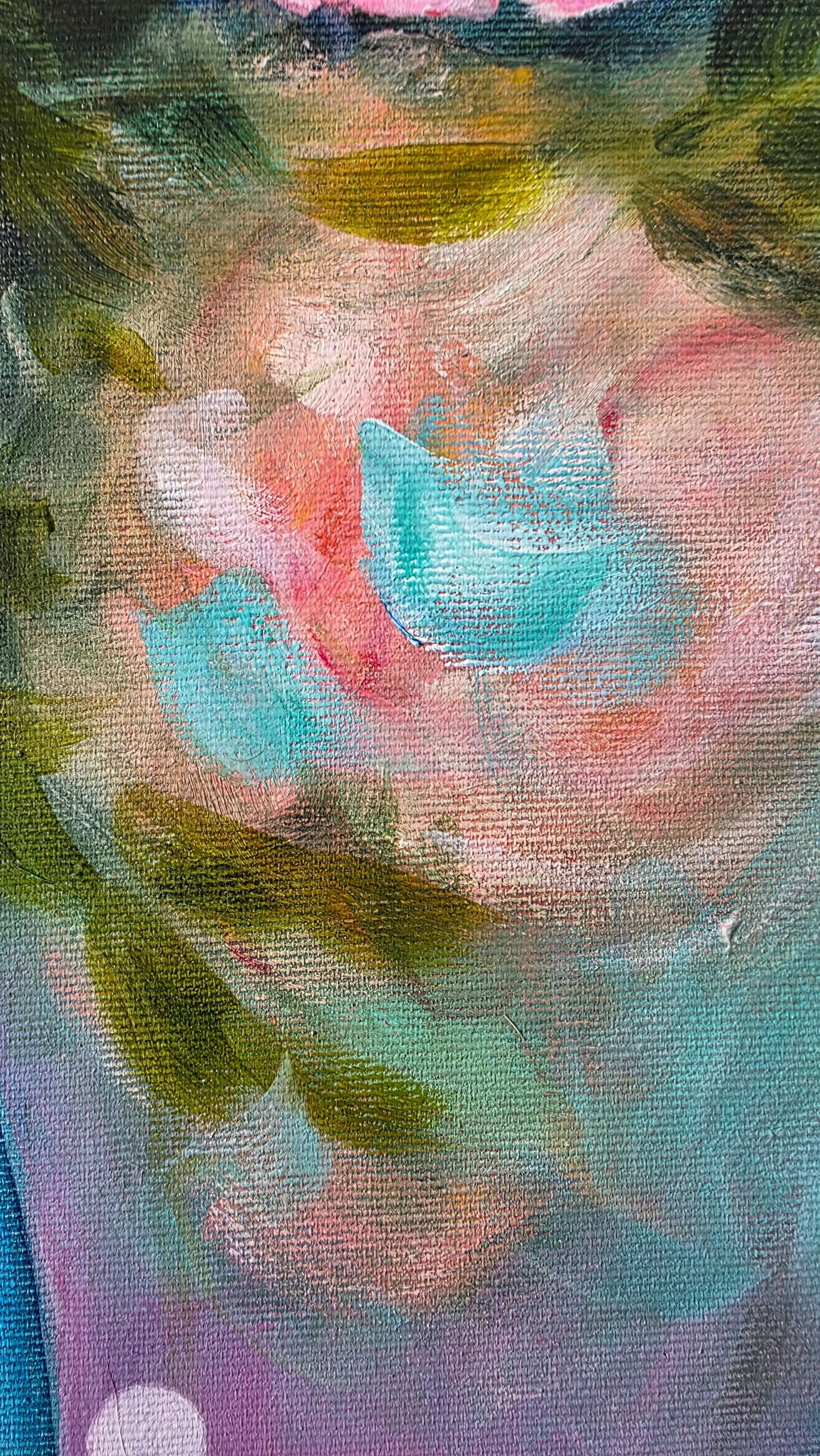 Turquoise and Roses