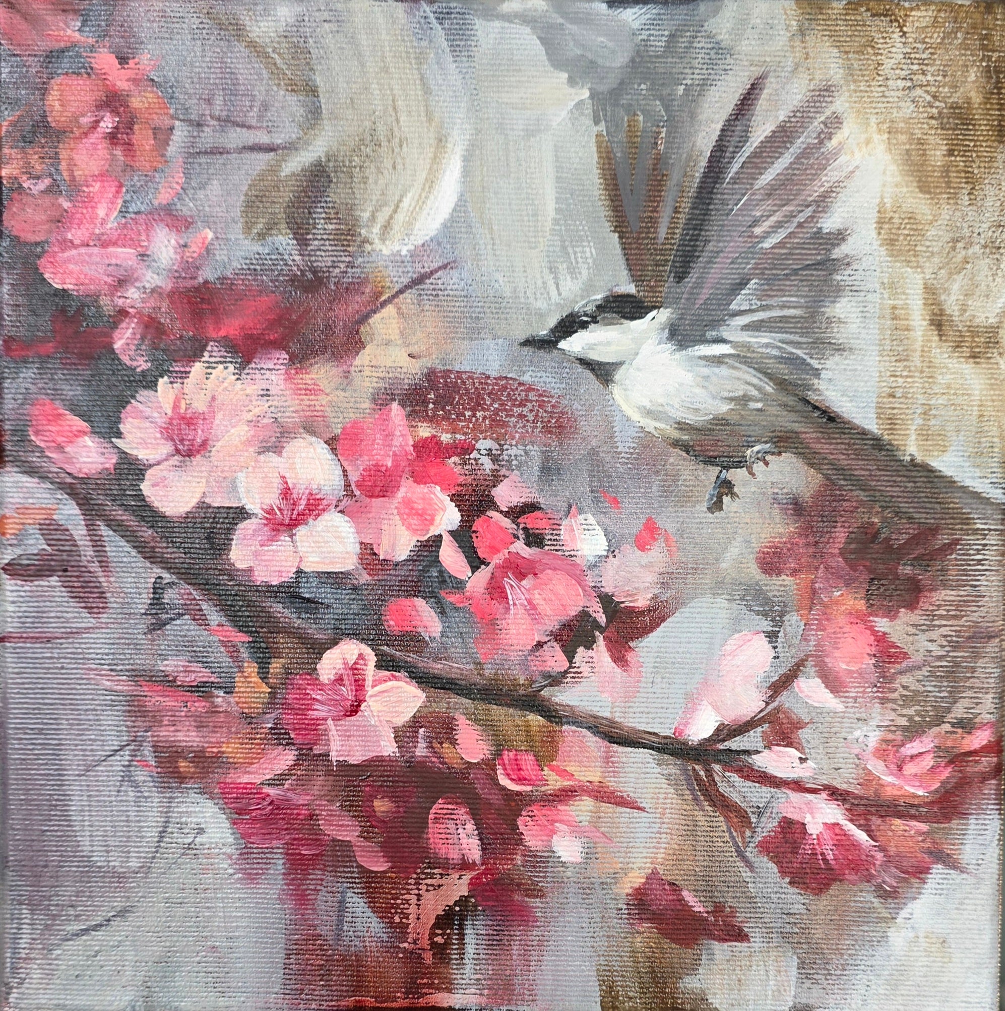 "Cherry Blossom & Wings"