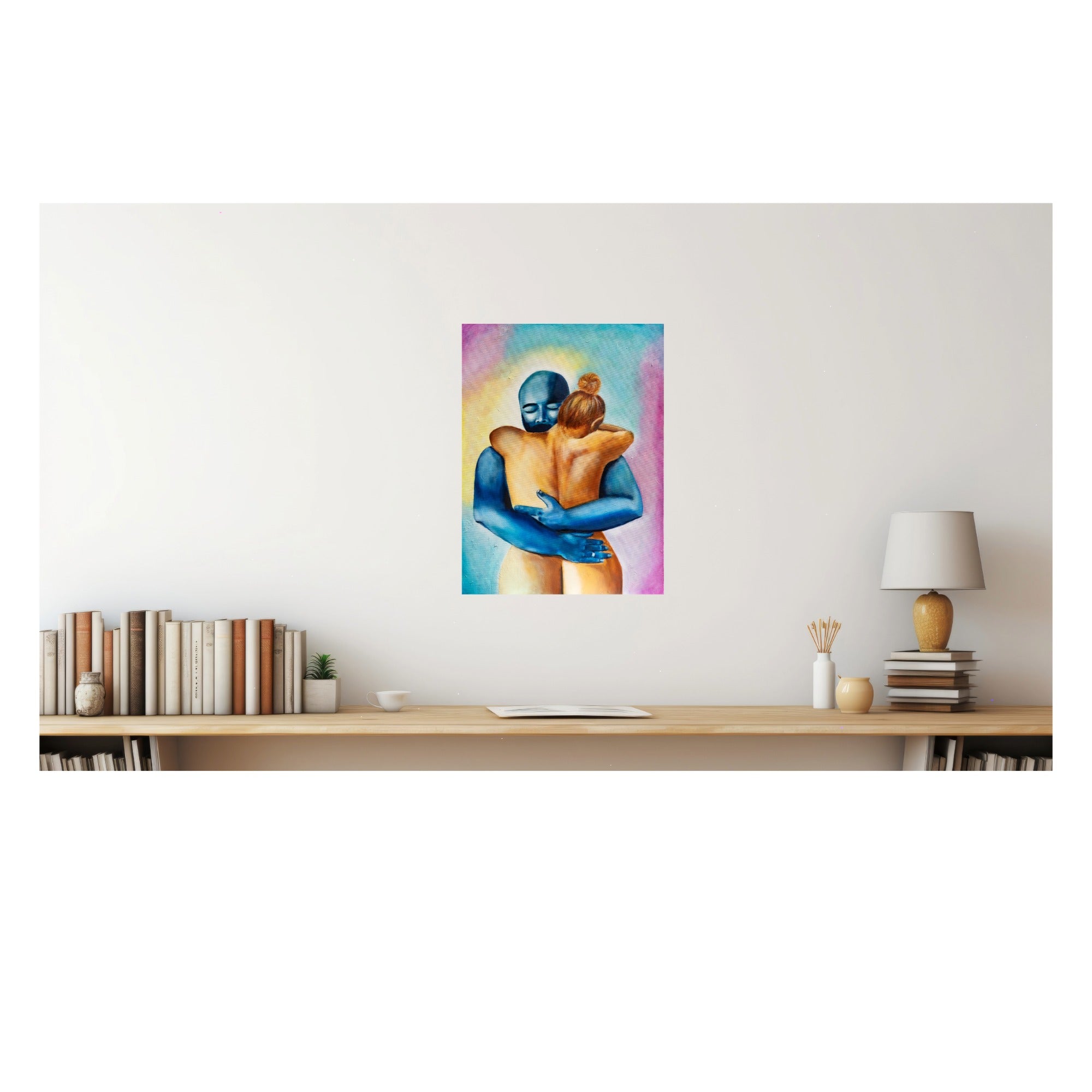 "Colours of our Love" — A4 (21×30cm, 8×12") Print only