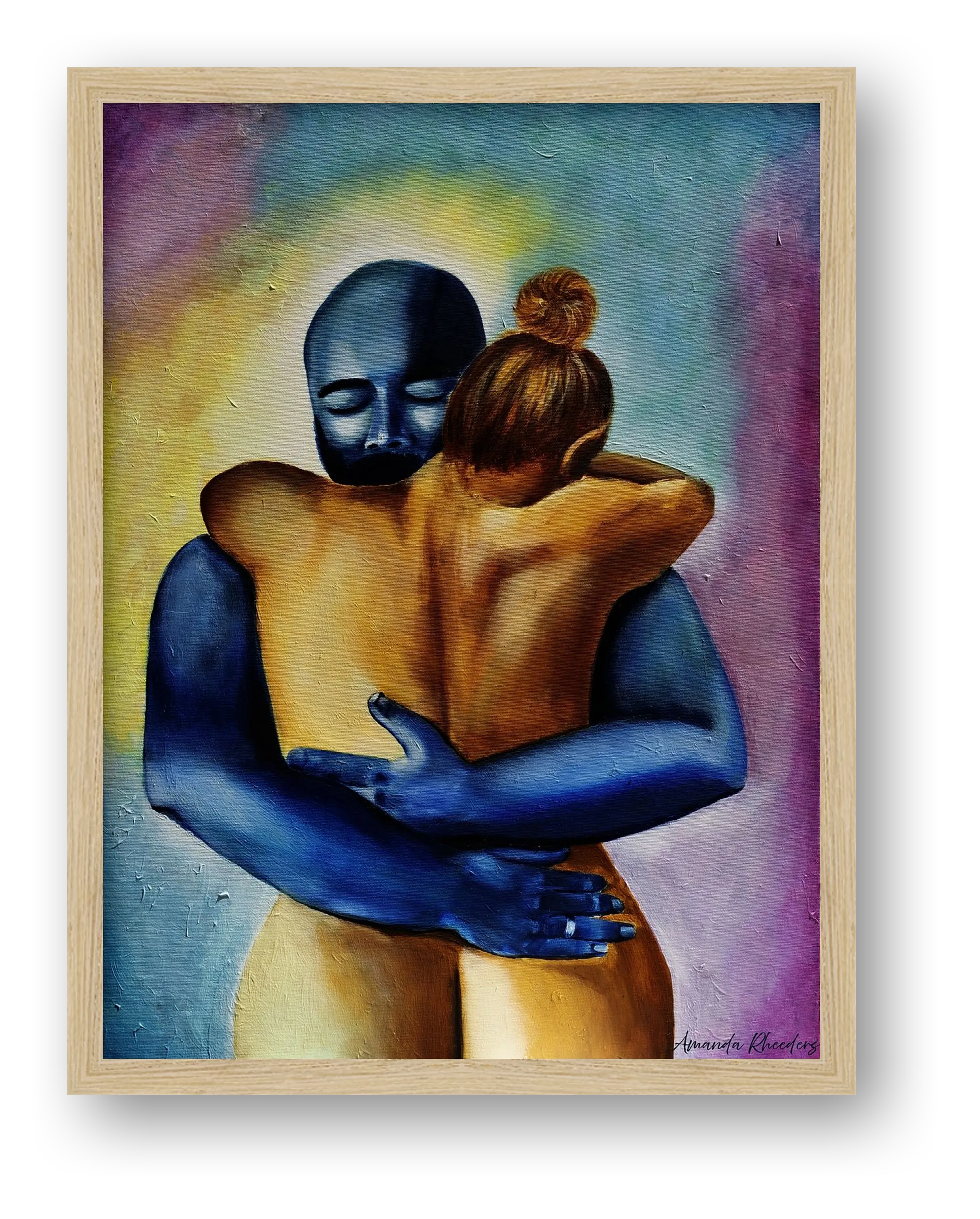 "Colours of our Love" — framed
