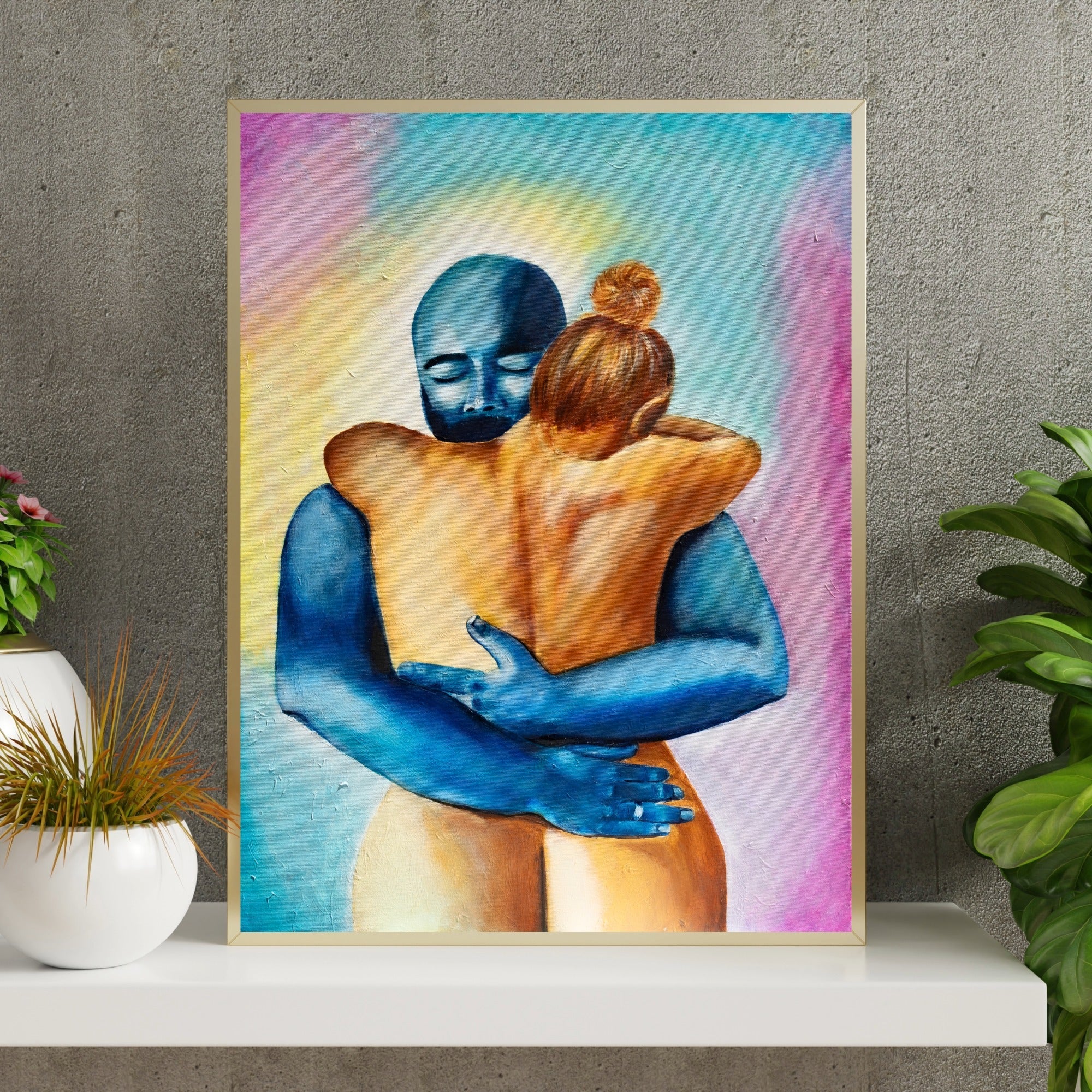 "Colours of our Love" — 30×40cm, 12×16" Print only