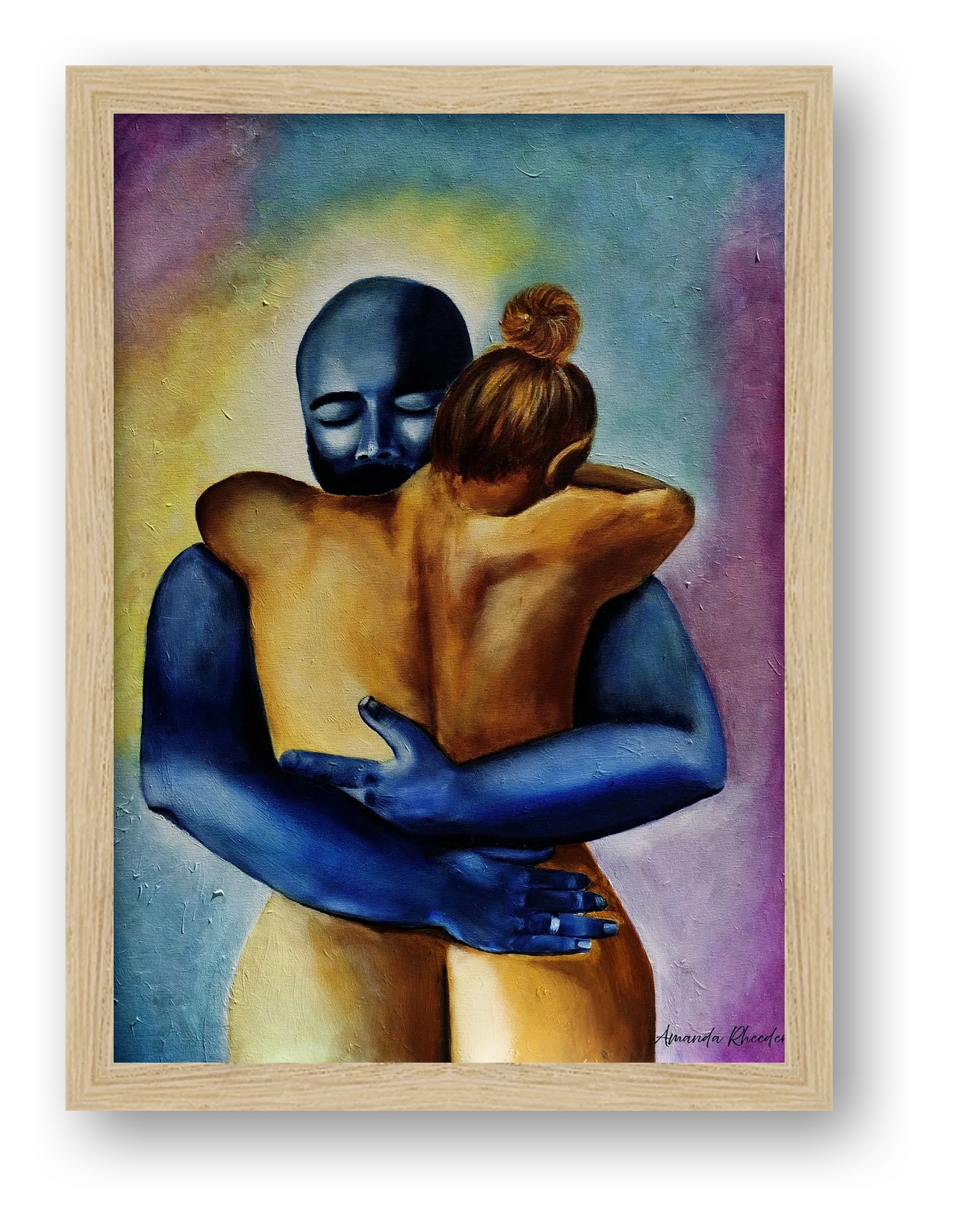 "Colours of our Love" — framed